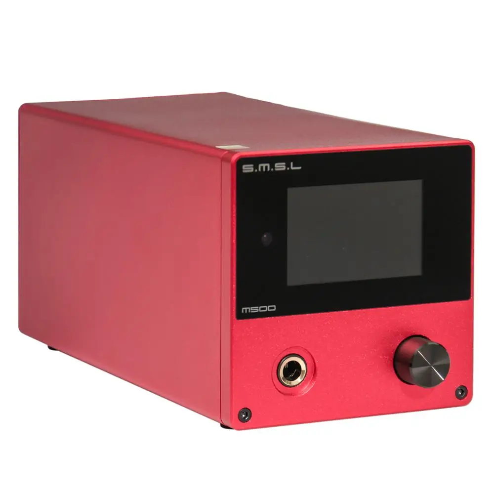 SMSL M500 XMOS Φ поддерживает микросхему MQA D/A ES9038PRO DoP и родной DSD 32 бит/768 кГц DSD512 с