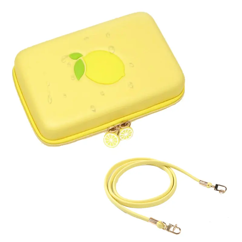 Портативный чехол-сумка для nintendo Switch, Сумка с лимоном, EVA, Жесткий Чехол, корпус NS, коробка для хранения, аксессуары для игровой консоли kingd Switch - Цвет: Only Bag