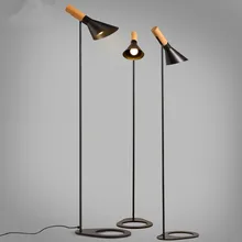 В скандинавском стиле, имитация под дерево, железо, Арт, Ретро стиль, для гостиной, спальни, постельное белье, настольная лампа, черный, белый, светодиодный, торшер