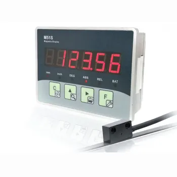 magnetic optical linear digital displacement scale sensor position transducers cnc encoder woodworking machine lcd lathe dro sino optical sensor ka300 series reader head 5um resolution linear encoder sensor free shipping
