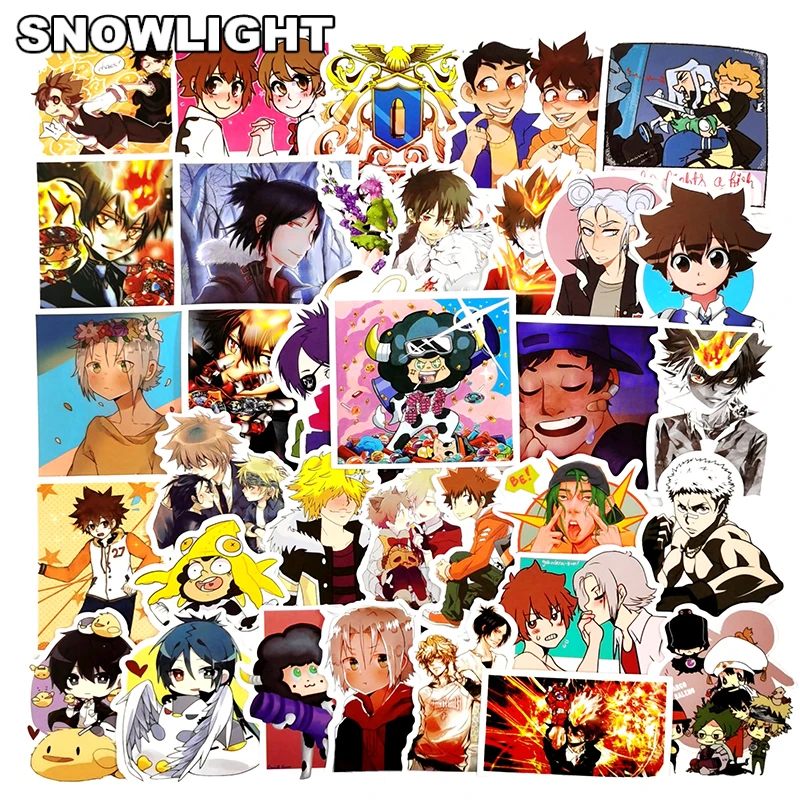10/30/50pcs/pack Hitman Reborn Japanese Anime Graffiti Stickers For Refrigerator Car Helmet Diy Gift Bicycle Guitar Notebook