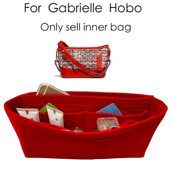 

For Gabrielle Hobo organizer purse insert bag shaper- Premium Velvet Very Soft Feeling Fabric(Handmade/12 Colors)