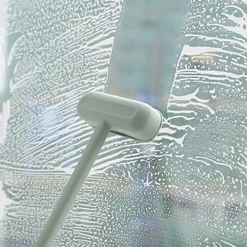 

Handle cleaning brush Window Cleaner Glass Squeegee Telescopic rod rotating head With cleaning cloth Rubber wiper Dropship