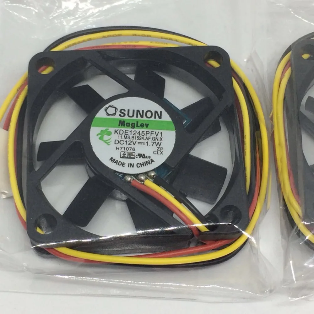 Sunon KDE1245PFV1 4510 12V1.7W 4 5 см 45*45*10 мм Функция скорости вентилятора | Компьютеры и офис