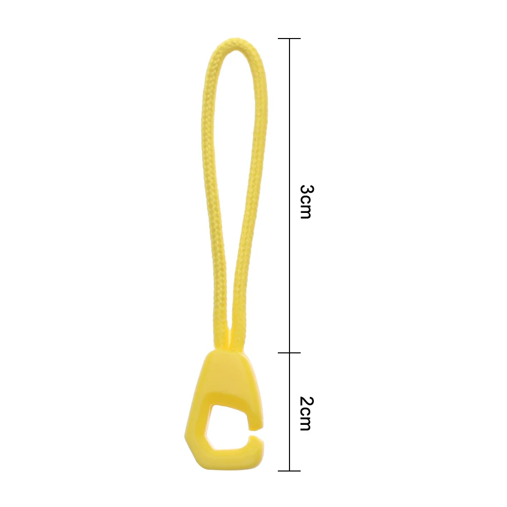 Zipper Accessories 5pcs Zipper Pull Puller End Fit Rope Tag Fixer Zip Cord Tab Replacement Clip Broken Buckle Travel Bag Suitcase Tent Backpack zipper repair kit,zipper pullers,zipper accessories