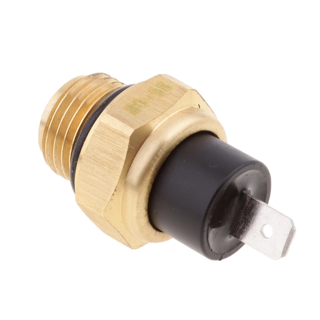 Engine Coolant Temperature Sensor ATV Radiator Fan Switch Coolant Temperature Sensor for Honda VFR700F VFR750F VFR800 VTR1000F VT 600 750 Repair Part Coolant Tem