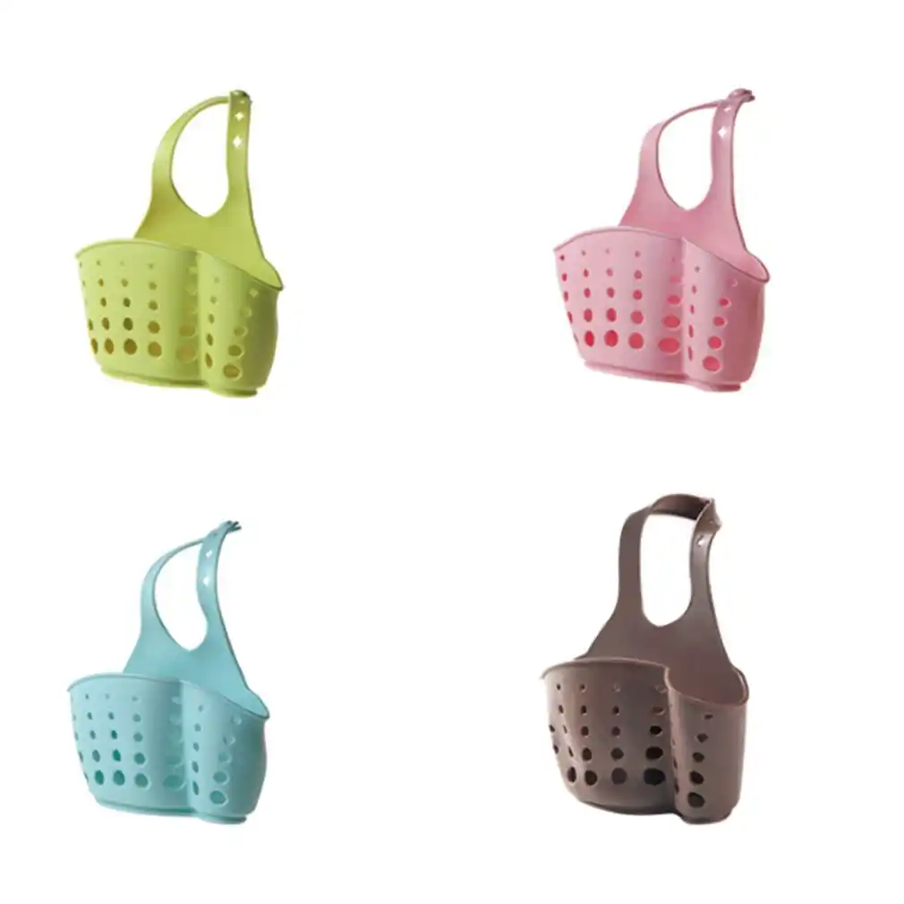 kitchen sink sponge storage basket adjustable snap-on drain