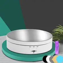 Поворотная подставка для ювелирных изделий с поворотом и регулируемой скоростью вращения через usb