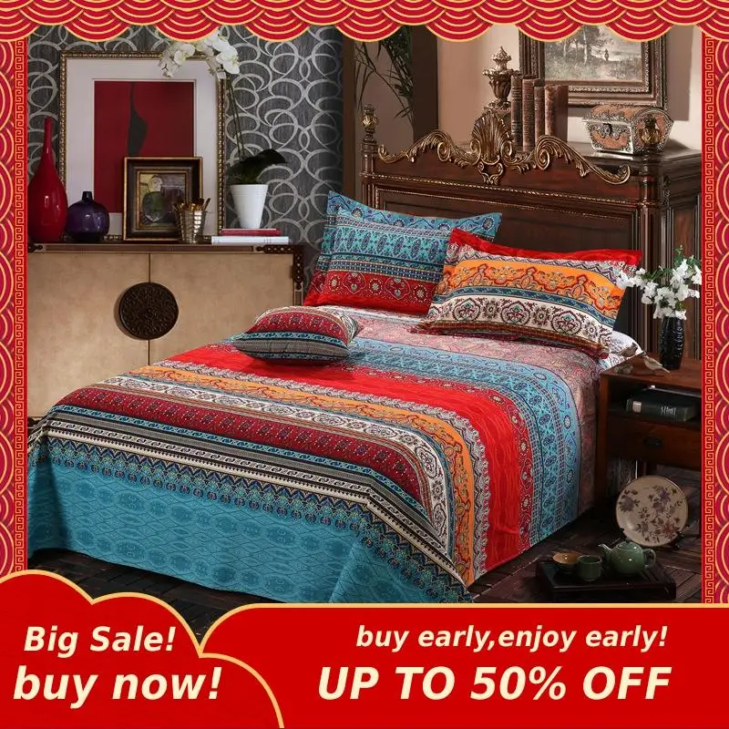 MIHE богемное Ретро одеяло постельные принадлежности мандала пододеяльник зимний