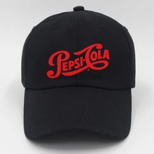 Pepsi Мода Женщины Мужчины Лето Весна Хлопок взрослых Кепка для бейсбола Твердая Цвет регулируемая спортивная шляпа утконоса