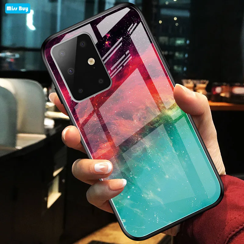 Для samsung galaxy S11 S10 плюс S11E S10E Note10 Pro A30 A40 A50 A60 A70 A10E A20E чехол Мрамор Стекло с