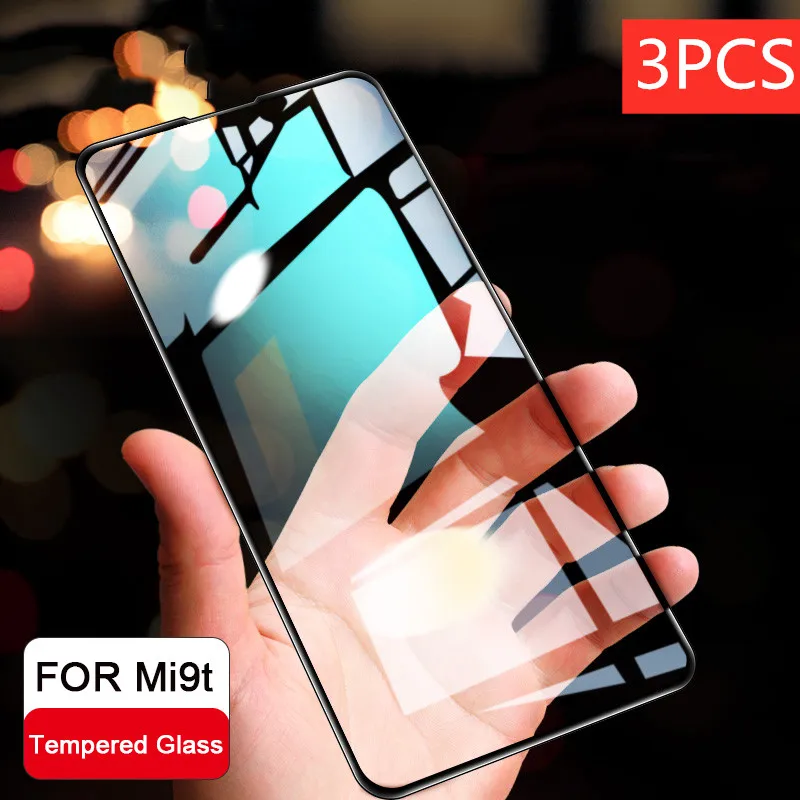 3 шт mi 9t Полноэкранный протектор из закаленного стекла для Xiaomi 9T Pro 9 SE xio 9se 9tpro K20