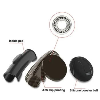 

Knob Steering wheel booster Booster Spinner Black 50*85mm. Auto Steering