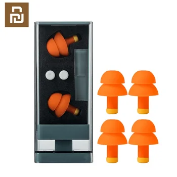 

Youpin Jordan&Judy Soundproof Earplugs Mute Professional Noise Reduction Light Soft Silicone Sleeping foam Travel Earplugs