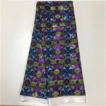 

Europe 100%pure mulberry silk fabric hot sale tissu african satin fabric wholesale french silk lace fabric 5yard/lot