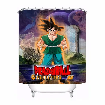 

Custom Dragon Ball the Battle of z 39 Shower Bath Curtain Mildewproof Waterproof Polyester Various Sizes#180417-03-0277
