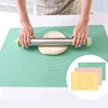 Extra Large Silicone Baking Mat Pad Non-stick Rolling Pastry Kneading Dough Pad Pink Green Silicone Baking Sheet Pastry Kneading ► Photo 2/6