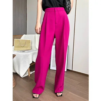 

Korea 2020 New Loose Solid Casual Hot Sale Trendy Spring Wide Leg Pants Bottoms Autumn Winter Fashion Womens L949