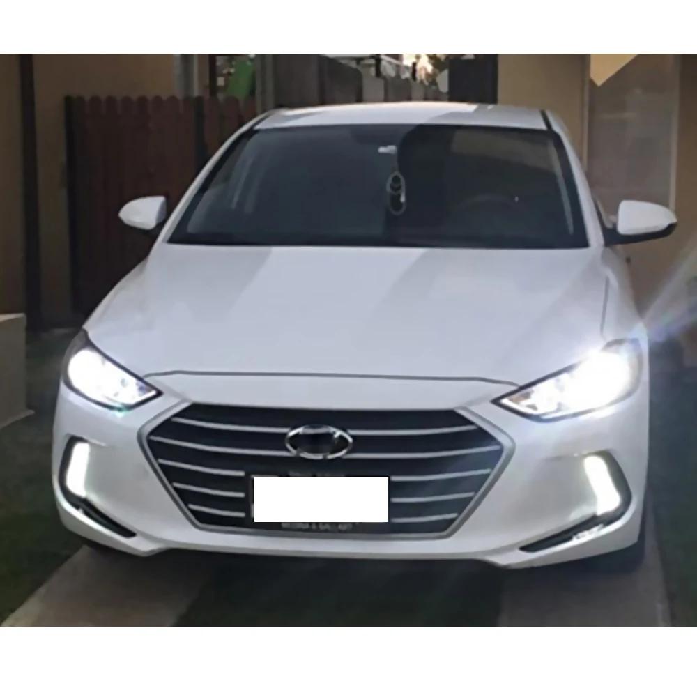 Автомобильная проблесковая 1 пара для Hyundai Elantra 2016 2017 2018 светодиодный автомобиль