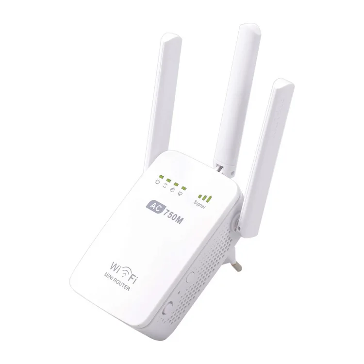 

750M Dual-Band Wireless Expanding Repeater WiFi Signal Wall Amplifier Router WiFi Repeater