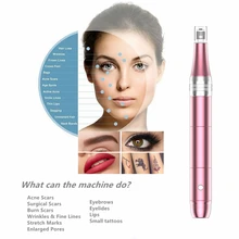 Горячая беспроводной микро игла ручка Дерма комплект МТС профессиональное оборудование красоты Полупостоянный вышивальный татуировочный пистолет