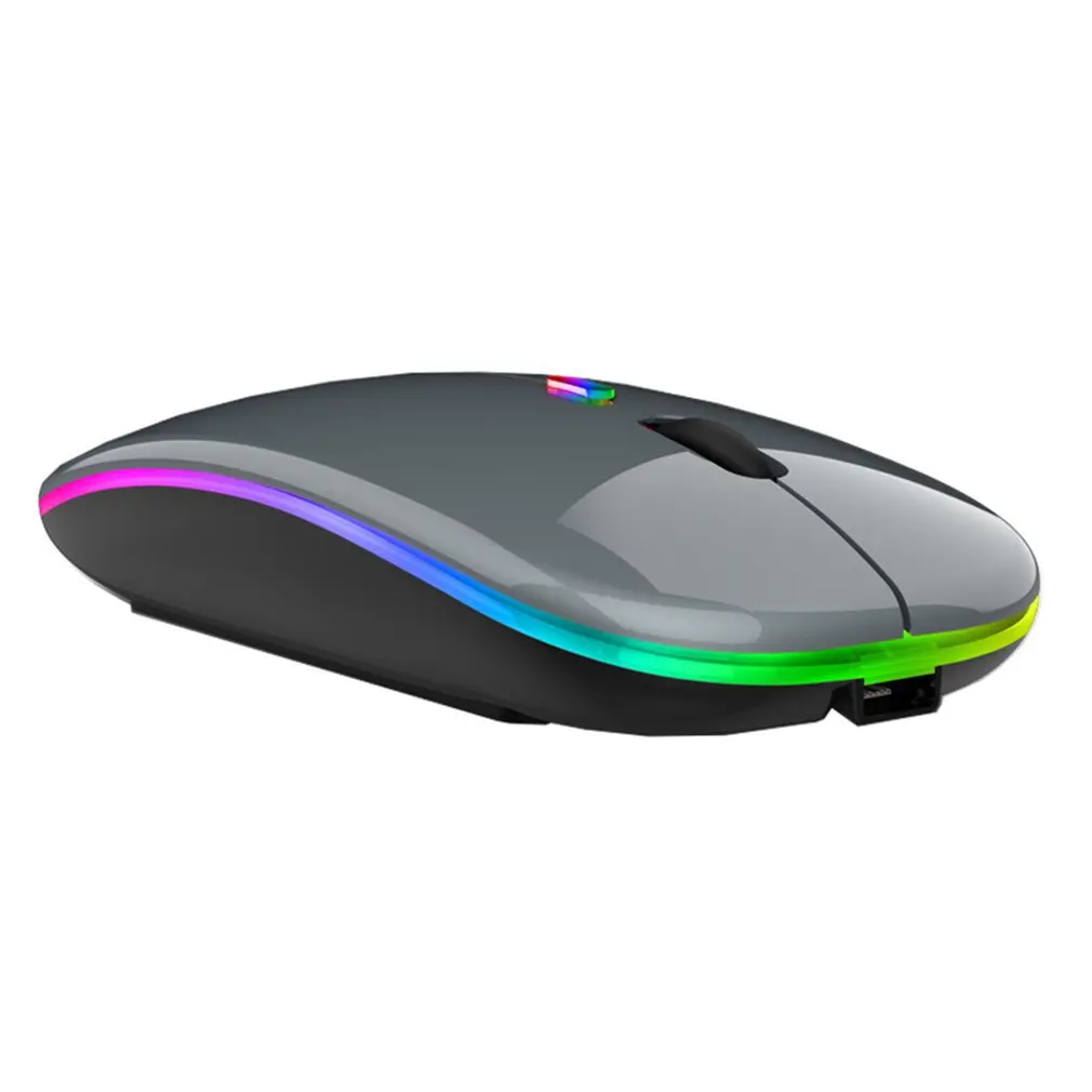Charging+2.4G+wireless+Lighting Silent Notebook Wireless Mouse Ultra-thin Energy-saving Matt Durable | Компьютеры и офис