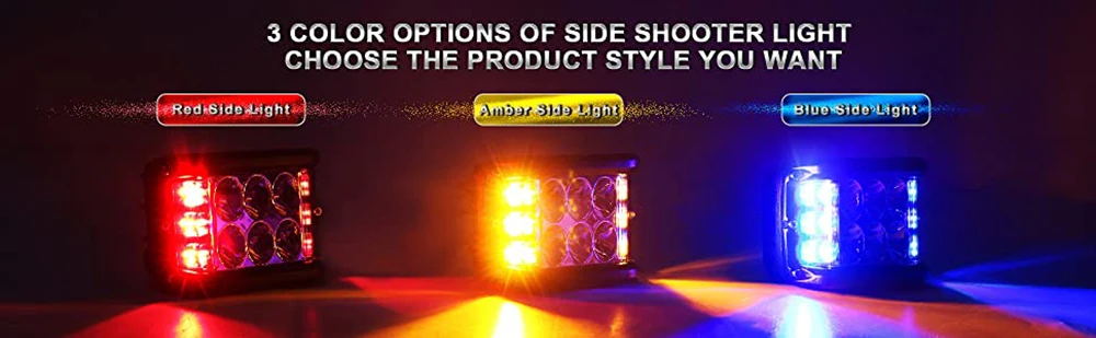led side shooter flashing pod light