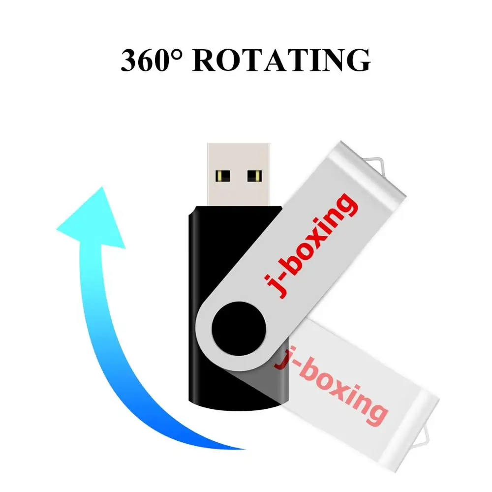 J boxing 10 шт флеш диск usb 2 0 небольшой емкости 256 МБ 512 Pendrives металлический поворотный