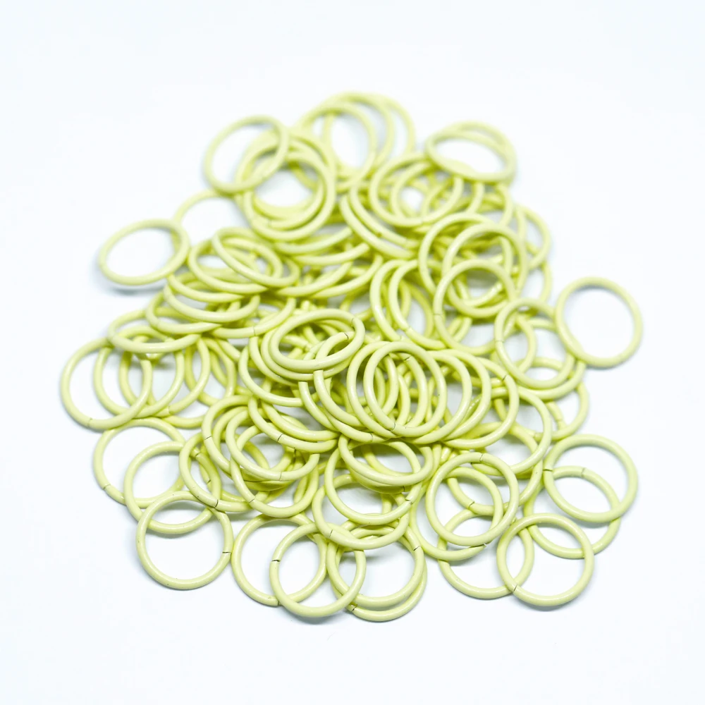 1x10mm 100pcs/lot 19 Colors Metal DIY Jewelry Findings Open Single Loops Jump Rings & Split Ring for jewelry making