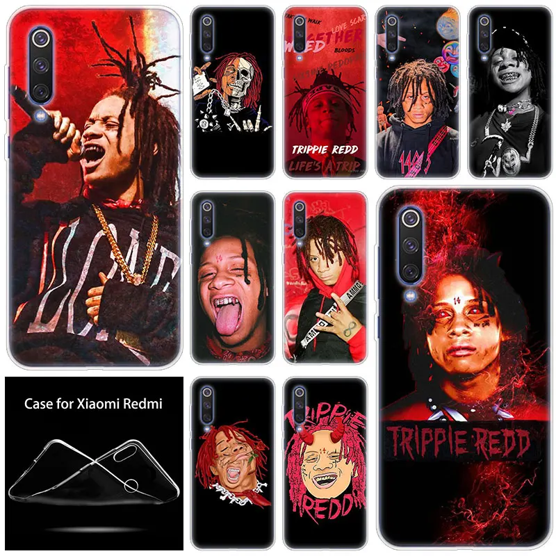 

luxury Soft Silicone Case Trippie Redd for Xiaomi Mi CC9E 9SE 9T 8 Pro A2 A3 Lite 8SE A1 5X 6X Mix 3 2S Play Pocophone F1 Cover