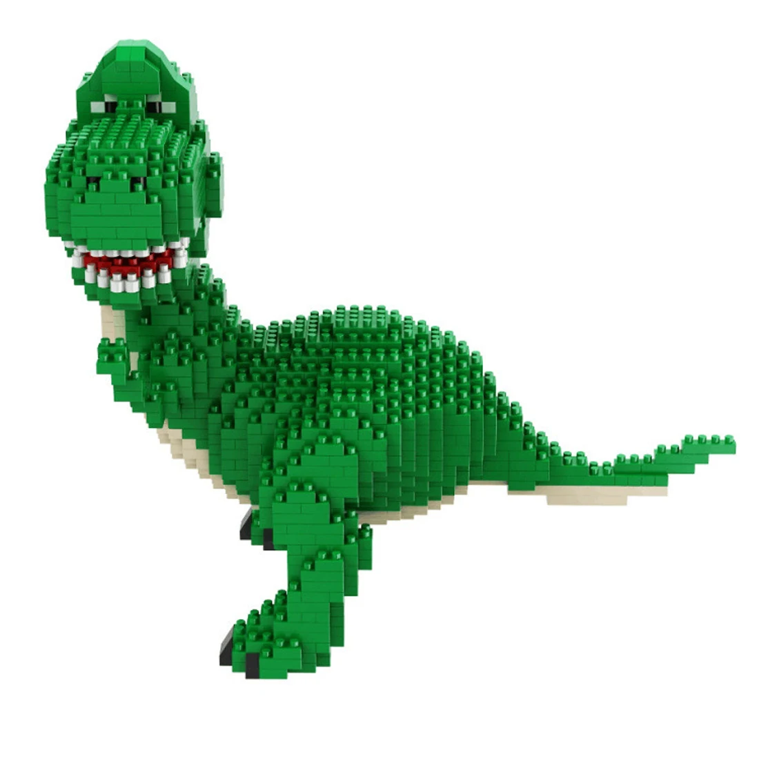 

hot LegoINGlys creators classic Jurassic Tyrannosaurus Rex dinosaur animal model mini micro diamond blocks bricks toys for gift