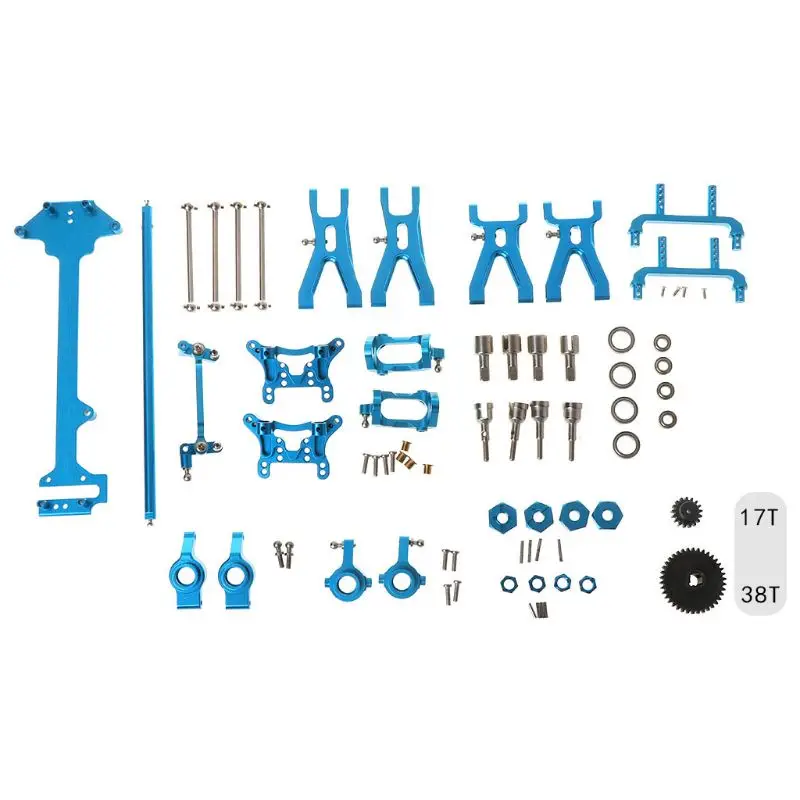 1 комплект для замены металлических запчастей Комплект запасных частей для WLtoys A959 A979 A959B A979B 1/18 RC автомобильные аксессуары по оптовой цене - Цвет: A