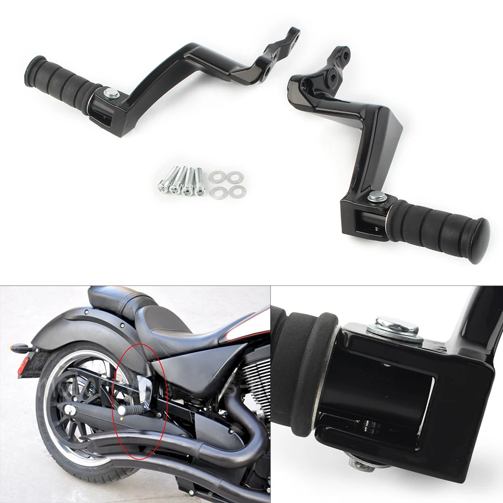 Free Delivery and Returns Buy online here Pair Black Foot Pegs Rear