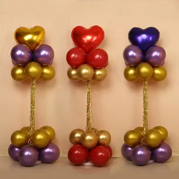 

Balloon Holder arch Stand Shelf Arrangement Cylindrical Confetti Balloon Baby Shower Kids Birthday Party Wedding Decoration