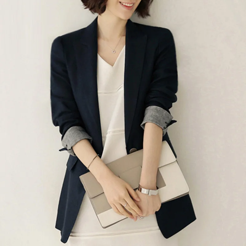 

CHIC Small Suit Coat Goddess-Style Work Clothes 2019 Spring Clothing New Style Slim Fit Suit Korean-style Career Ol Elegant