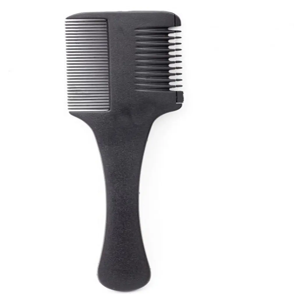 Peigne Coupe-cheveux Double Face Avec Rasoir Intégré - Pour Coiffeur Ou Usage Maison - Longueur 18cm