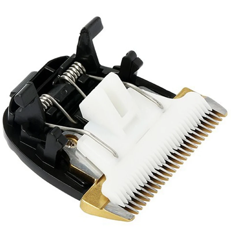  Professional Pet Scissors Electric Hair Clipper Trimmer Dogs Cutting Machine Ceramic Titanium Knife