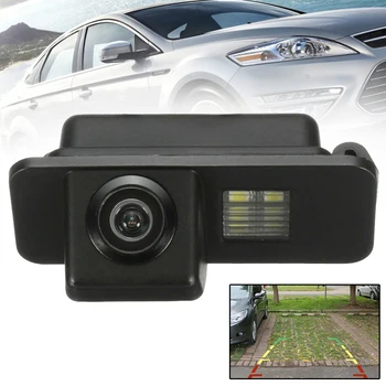 

Hot Mayitr CCD Rear View Backup Carema Reverse Parking Camera With Guide Line for FORD MONDEO FIESTA FOCUS S-Max Kuga Night Visi