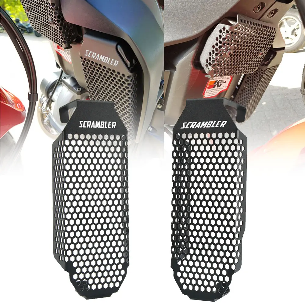 Чехол для радиатора мотоцикла масляного защитная решетка Ducati Scrambler 800 /Flat Tracker Pro
