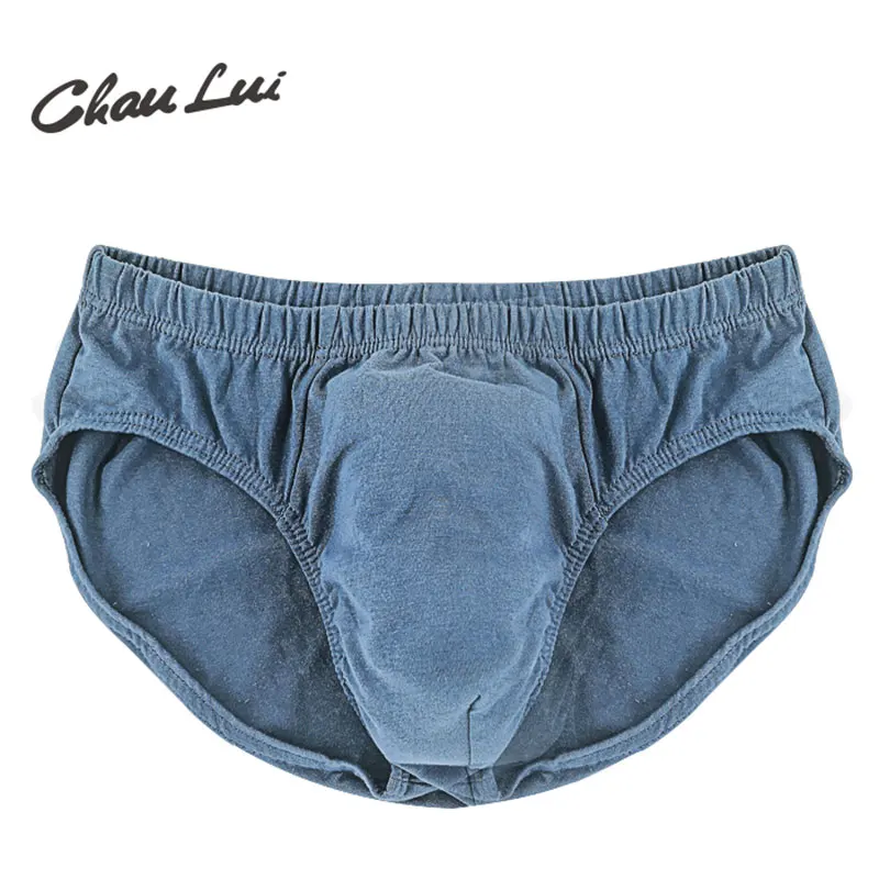 Chau Lui 3 шт./лот хлопковые мужские трусы плюс размер нижнее белье 4XL/5XL/6XL Мужские
