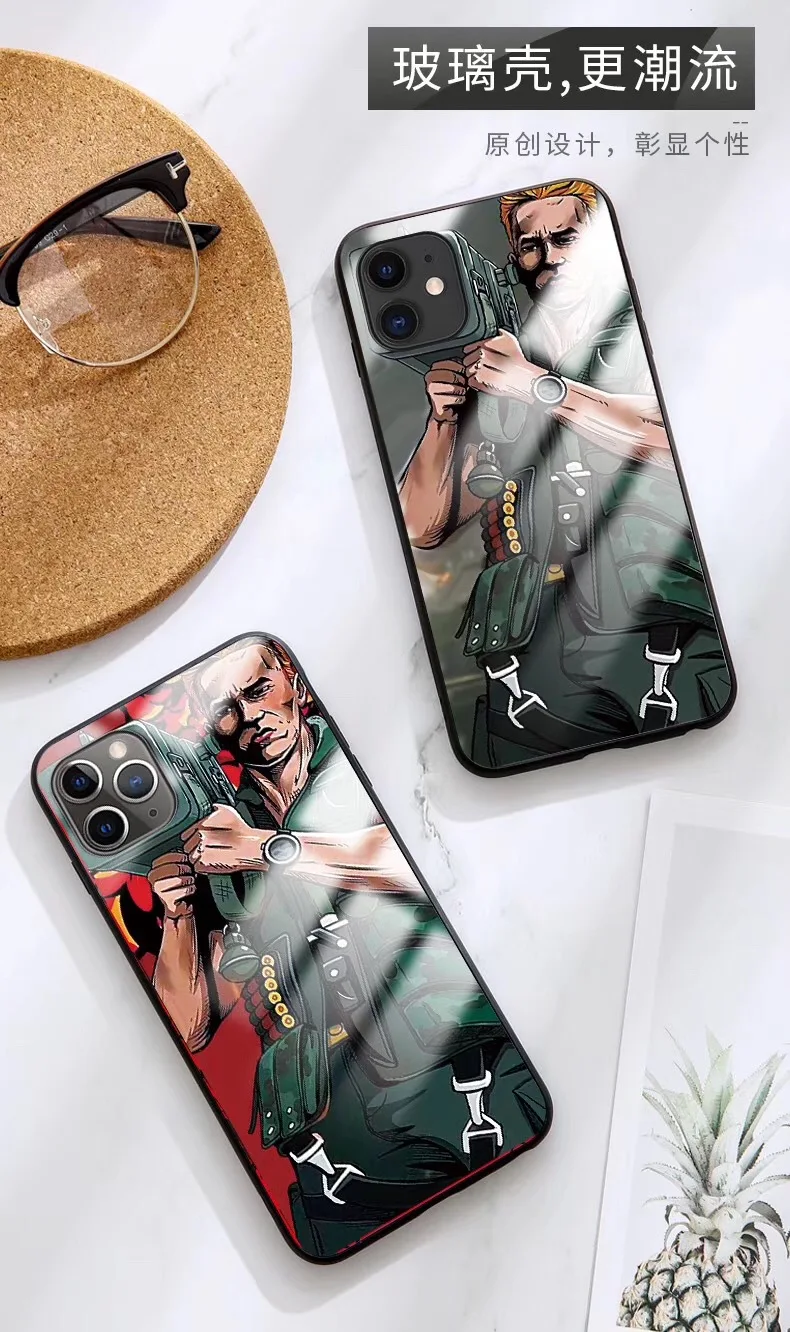 ТПУ+ закаленное стекло Арнольд Шварценеггер чехол для телефона для APPLE iphone 11 PRO MAX Schwarzenegg чехлы