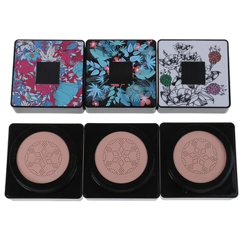 

1pcs Empty Air Cushion Foundation Box, Square Cream Case Compact, DIY Cosmetic CC BB Cream Refillable Container