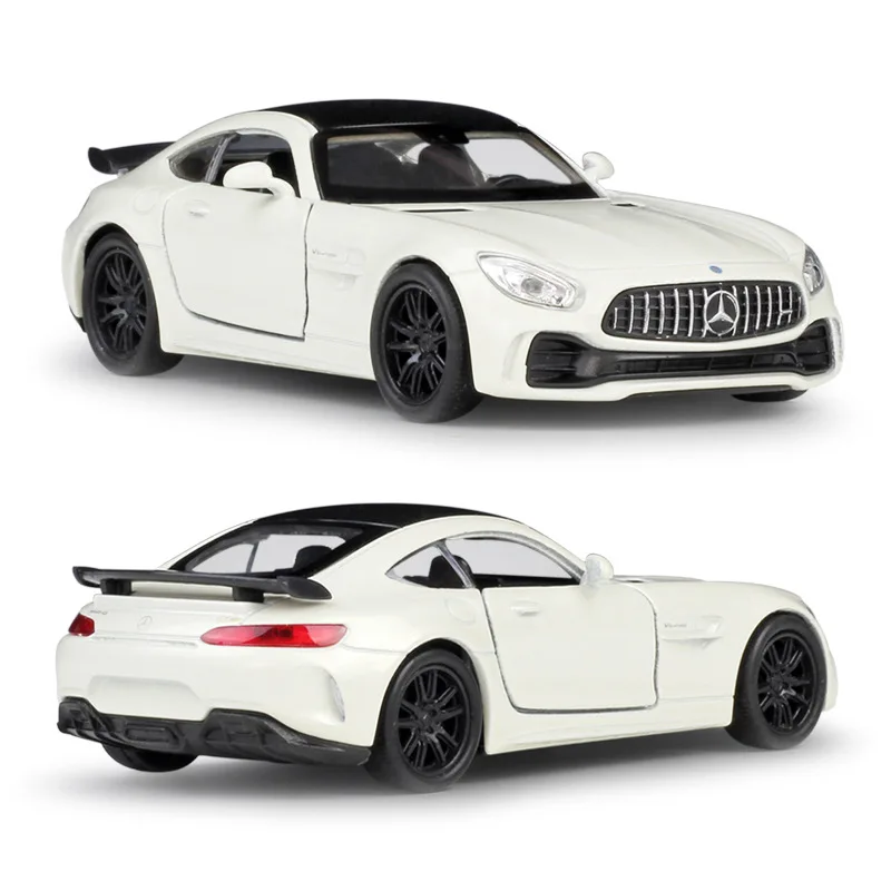 WELLY 1:36 Mercedes AMG GTR моделирование сплава автомобиля Модель машины имитации