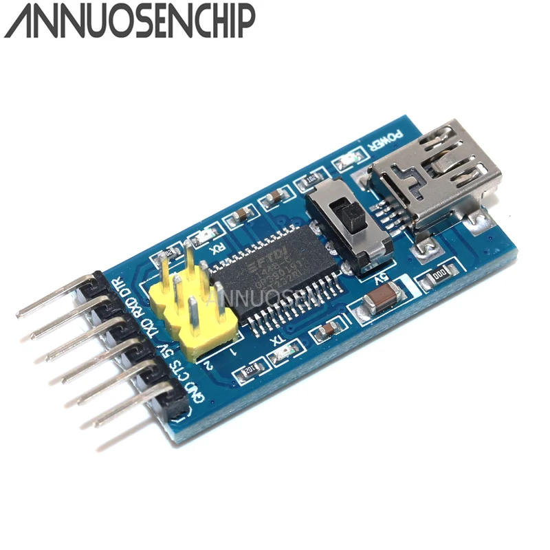 Базовая плата преобразователя для FTDI FT232RL USB в TTL последовательный IC-адаптер