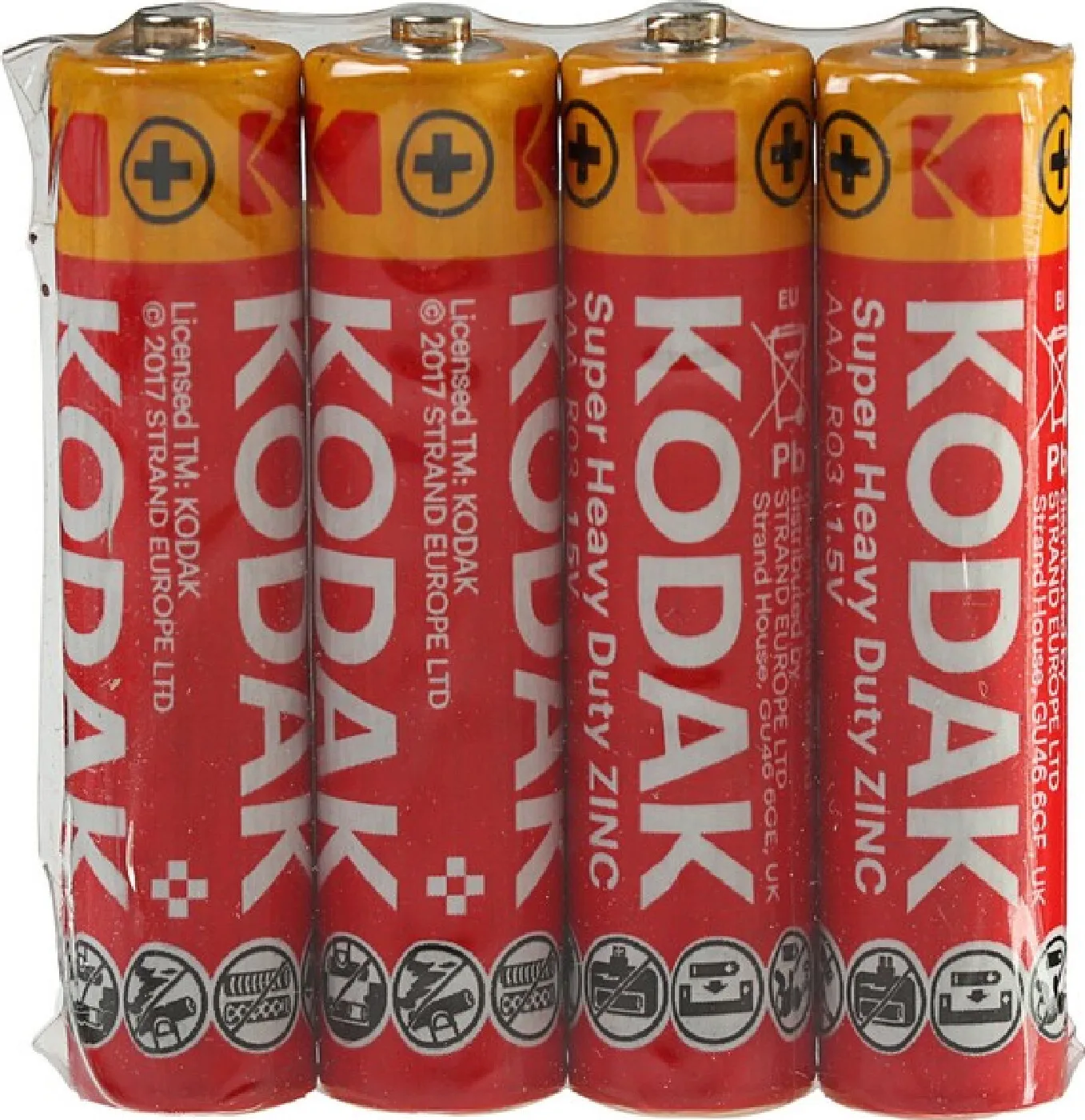 Батарейка солевая Kodak AAA 4шт | Электроника