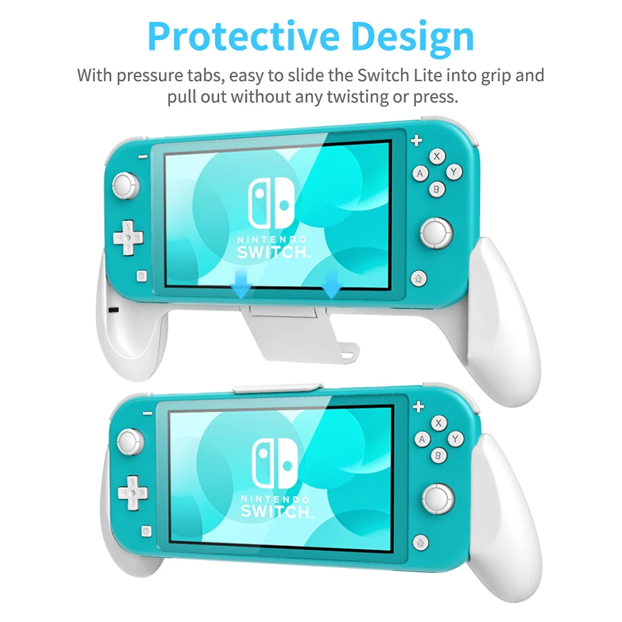 OIVO для Nintendo Switch Lite Ручка Стенд держатель Асимметричный контроллер открытка колес