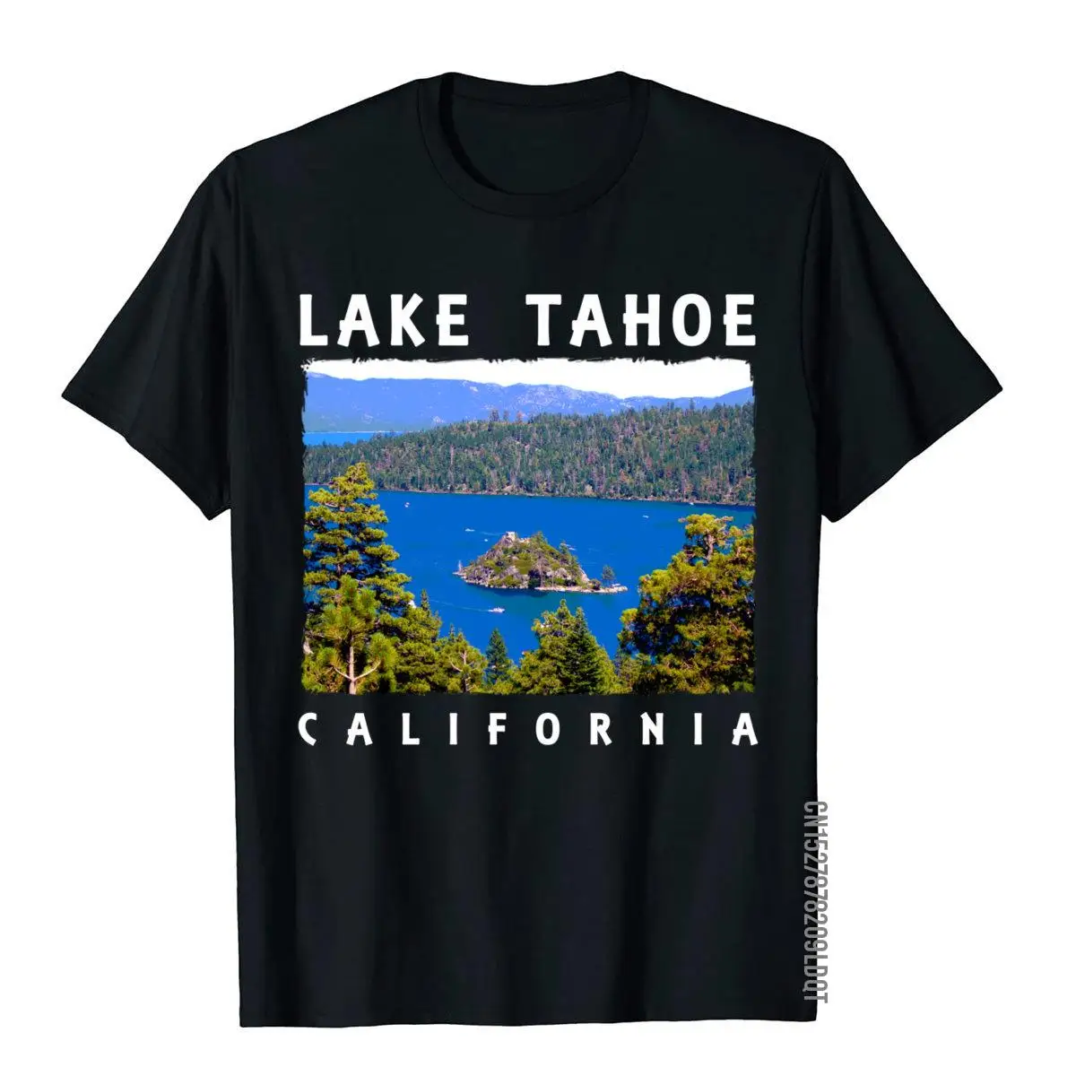 

Свитшот Lake Tahoe California Изумрудный Bay, новый дизайн, уникальная футболка, хлопковые мужские топы, футболки в стиле хип-хоп
