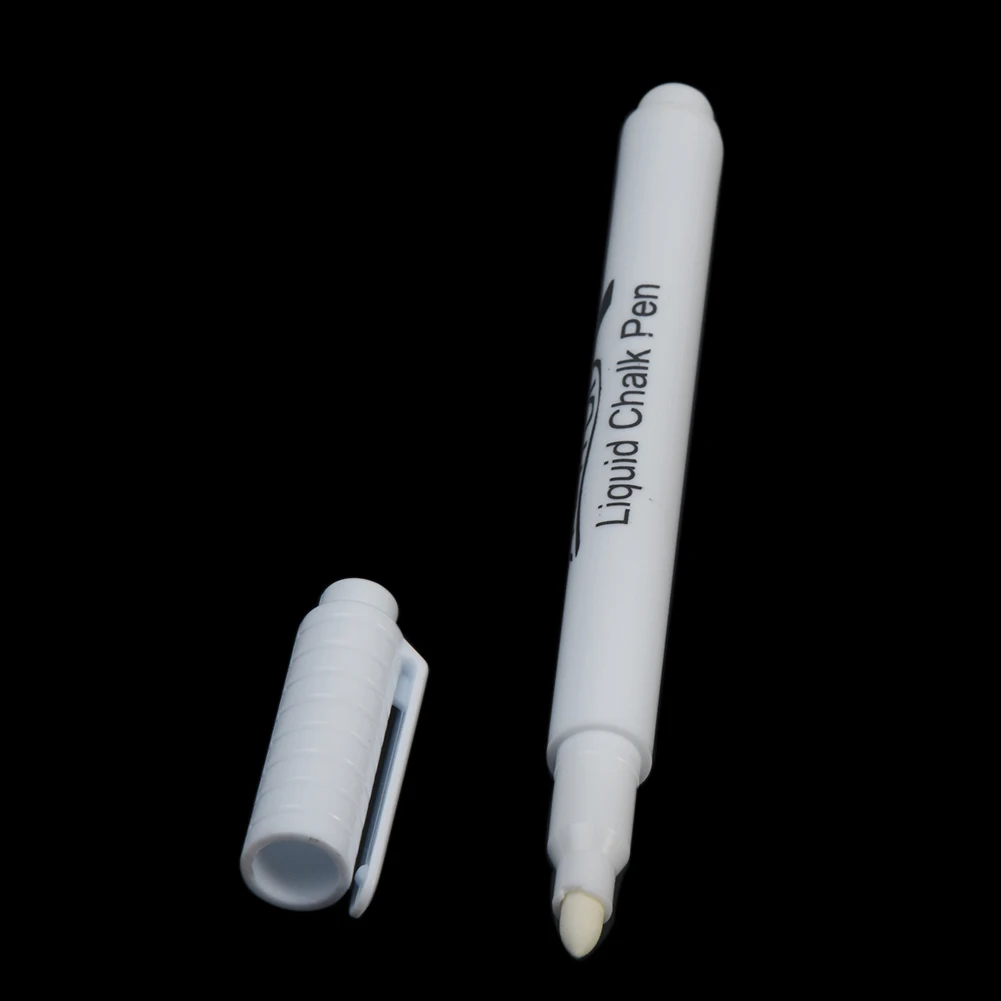 Жидкий Мел маркер ручка, белые чернила жидкий стираемый мел маркер ручка для досок доска Стекло окно