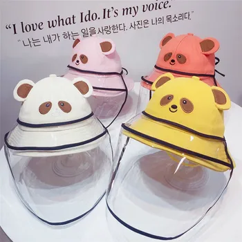 

1 Pcs Baby Hat Anti-fog Protective Hood Fisherman Hat Super Cute Sun Hat Universal Spring and Autumn Thin Removable Cover Casual
