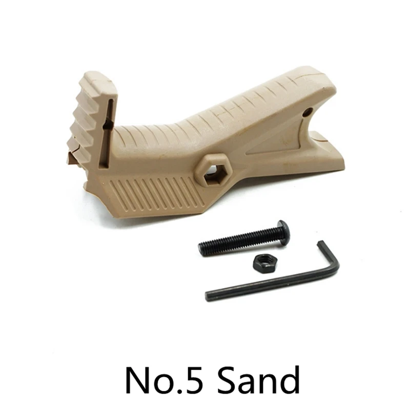 AEG Airsoft Air Guns Toy Tactical DIY Parts Nylon Front Grips RVG PTK TD AFG Paintball Accessories - Цвет: No.5 Sand